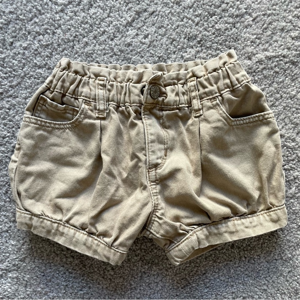 Baby Gap Baby Khaki Bubble Short with Washwell